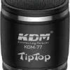 Black KDM-77 TipTop Bluetooth Speaker - Portable Wireless Mini Speaker
